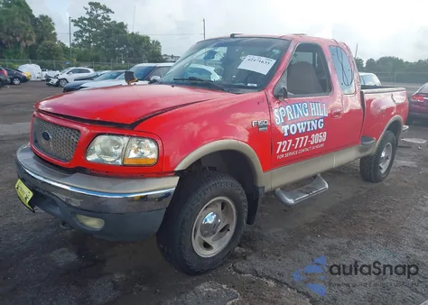 2000 Ford F150 из США, поврежденный, VIN 1FTRX08L6YKA10159